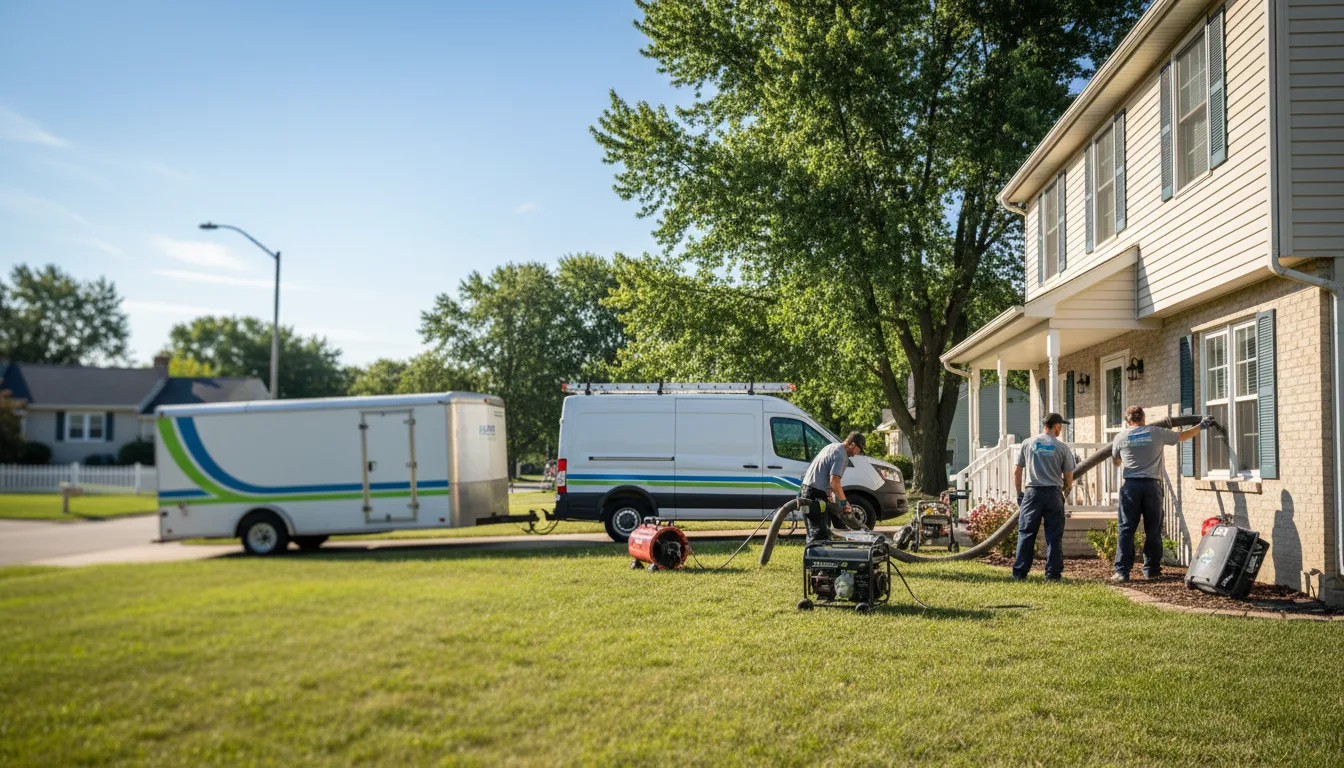Flooded Basement Restoration And Cleanup With Repair in Chaumont, NY near me